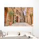 picturesque corner in Volterra, Tuscany, Italy Wall Mural