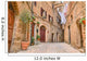picturesque corner in Volterra, Tuscany, Italy Wall Mural