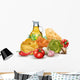 Italian Pasta and Vegetables Wall Decal