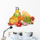 Italian Pasta and Vegetables Wall Decal