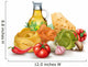 Italian Pasta and Vegetables Wall Decal