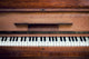 Piano Keys. Close Frontal View Wall Decal