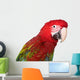 Green Wing Macaw Wall Decal
