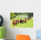 horse herd Wall Mural