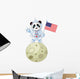 Panda Astronaut Wall Decal