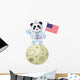 Panda Astronaut Wall Decal