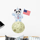 Panda Astronaut Wall Decal