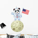 Panda Astronaut Wall Decal