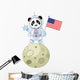 Panda Astronaut Wall Decal