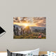 Meteora valley in Greece Wall Mural