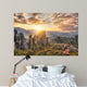 Meteora valley in Greece Wall Mural