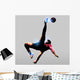 Abstract over Head Kick Wall Decal