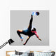 Abstract over Head Kick Wall Decal
