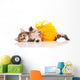 Cute Kitten Ballerina Wall Decal