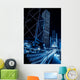Hong Kong city night scenes Wall Mural