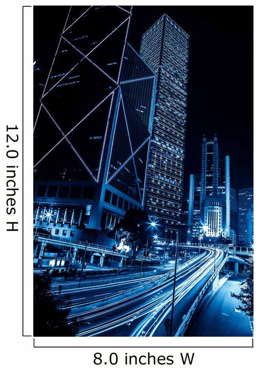 Hong Kong city night scenes Wall Mural