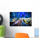 Hong Kong city night scenes Wall Mural