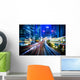 Hong Kong city night scenes Wall Mural