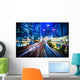 Hong Kong city night scenes Wall Mural