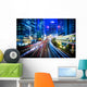 Hong Kong city night scenes Wall Mural