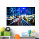 Hong Kong city night scenes Wall Mural