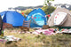 Empty Campsite At Music Festival Wall Decal 2