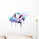 Seeing Beautiful Music Wall Decal