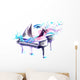 Seeing Beautiful Music Wall Decal
