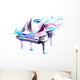 Seeing Beautiful Music Wall Decal