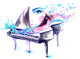 Seeing Beautiful Music Wall Decal