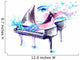 Seeing Beautiful Music Wall Decal