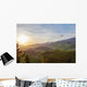 Green hills of Canterbury near Hanmer Springs, New Zealand Wall Mural