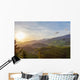 Green hills of Canterbury near Hanmer Springs, New Zealand Wall Mural