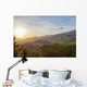 Green hills of Canterbury near Hanmer Springs, New Zealand Wall Mural