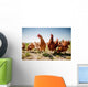 chicken on traditional free range poultry Wall Mural