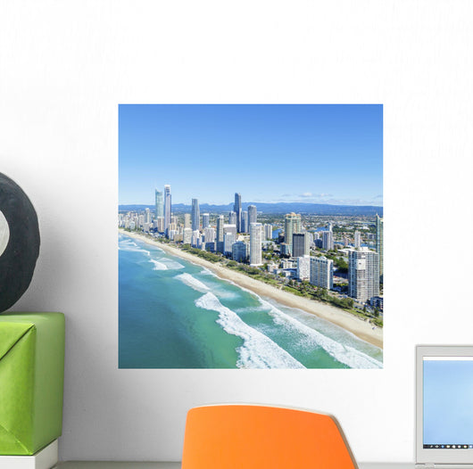 Sunny Surfers Paradise on the Gold Coast Wall Mural