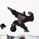 Monkey Gorilla Athlete Wall Decal