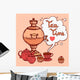 Tea Background With Samovar Wall Mural