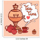 Tea Background With Samovar Wall Mural