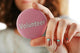 Round Volunteer Button In Hand Close-Up Wall Decal