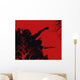 Zombies illustration Wall Mural
