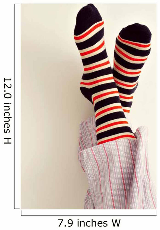 young man in pajamas relaxing Wall Decal