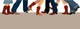 Banner With Country Dancers Feet In Cowboy Boots Wall Decal
