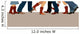 Banner with country dancers feet in cowboy boots Wall Mural