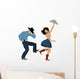 Country western dancers Wall Decal