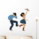 Country western dancers Wall Decal