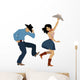 Country western dancers Wall Decal