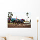 Horse Racing Wall Mural