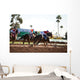 Horse Racing Wall Mural