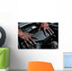 dirty, mechanic, hands, human, reparing, work Wall Mural